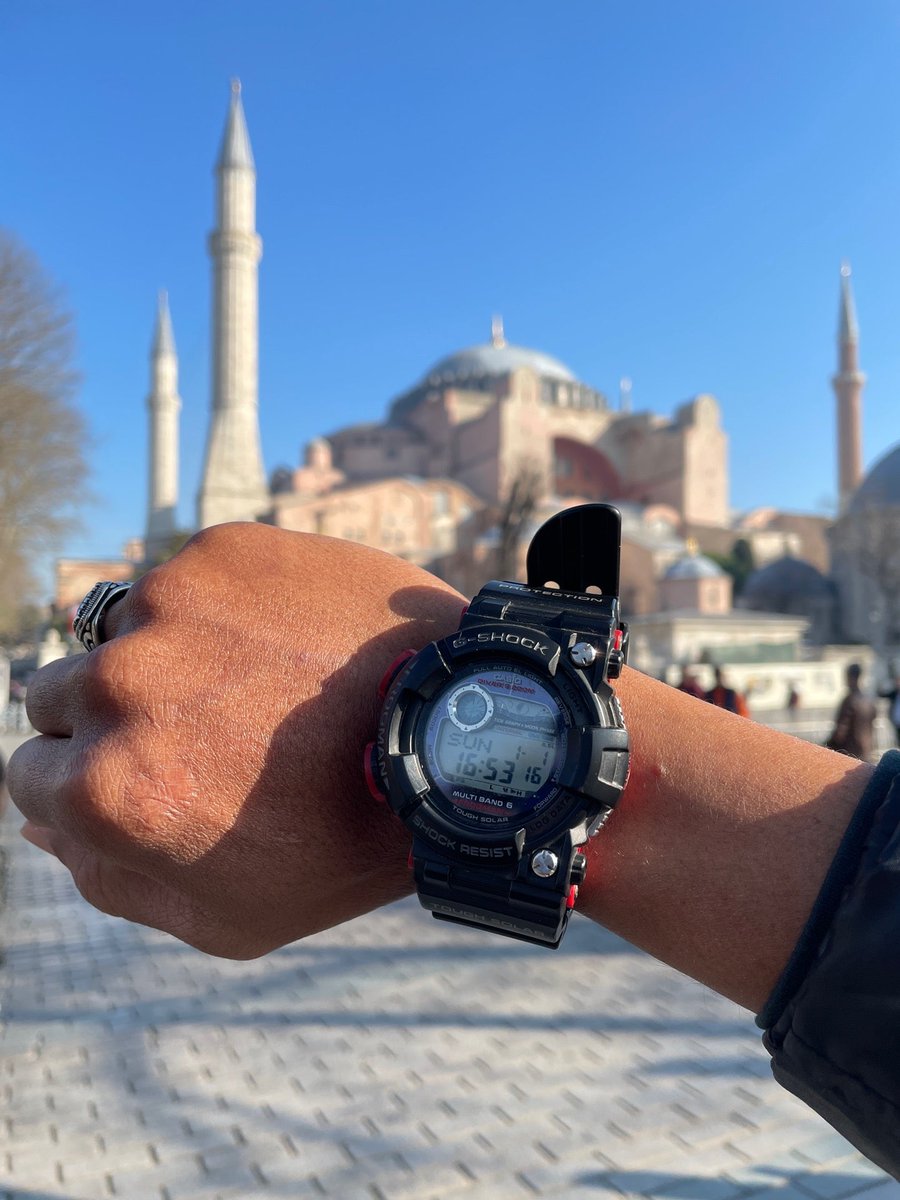 Wristcheck waktu Malaysia (@ Ayasofya-i Kebir Camii Şerifi in Fatih, İstanbul) swarmapp.com/c/bBUkatB3qmb