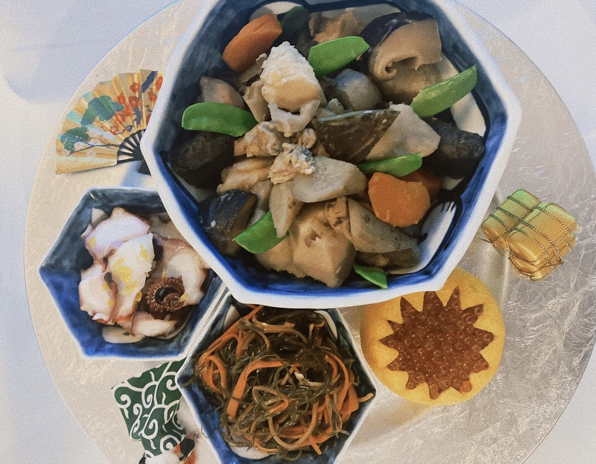 Osechi Ryouri(New Year’s festival plate)!!! Happy 2023!!!