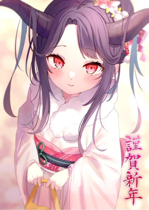 あけおめお正月フウカちゃん2023年もよろしくお願いします #ブルアカ 