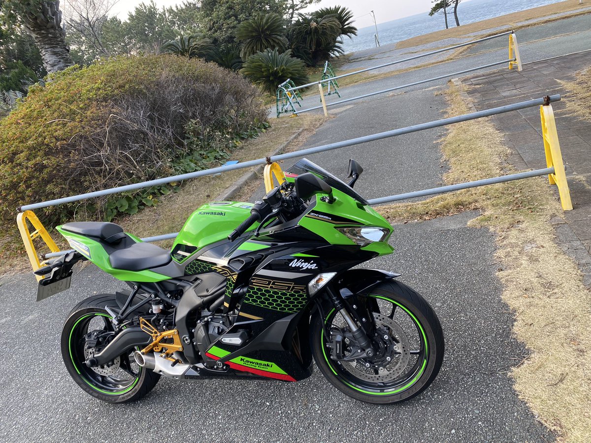 明けましておめでとうございます🌅
乗り始め&amp;しか始め🏍