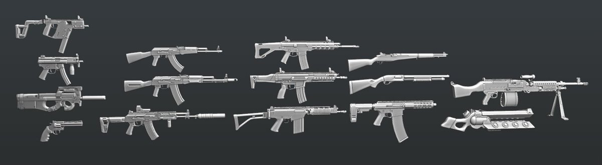 2022's weapon models, Happy New Year! didn't model as much as 2021