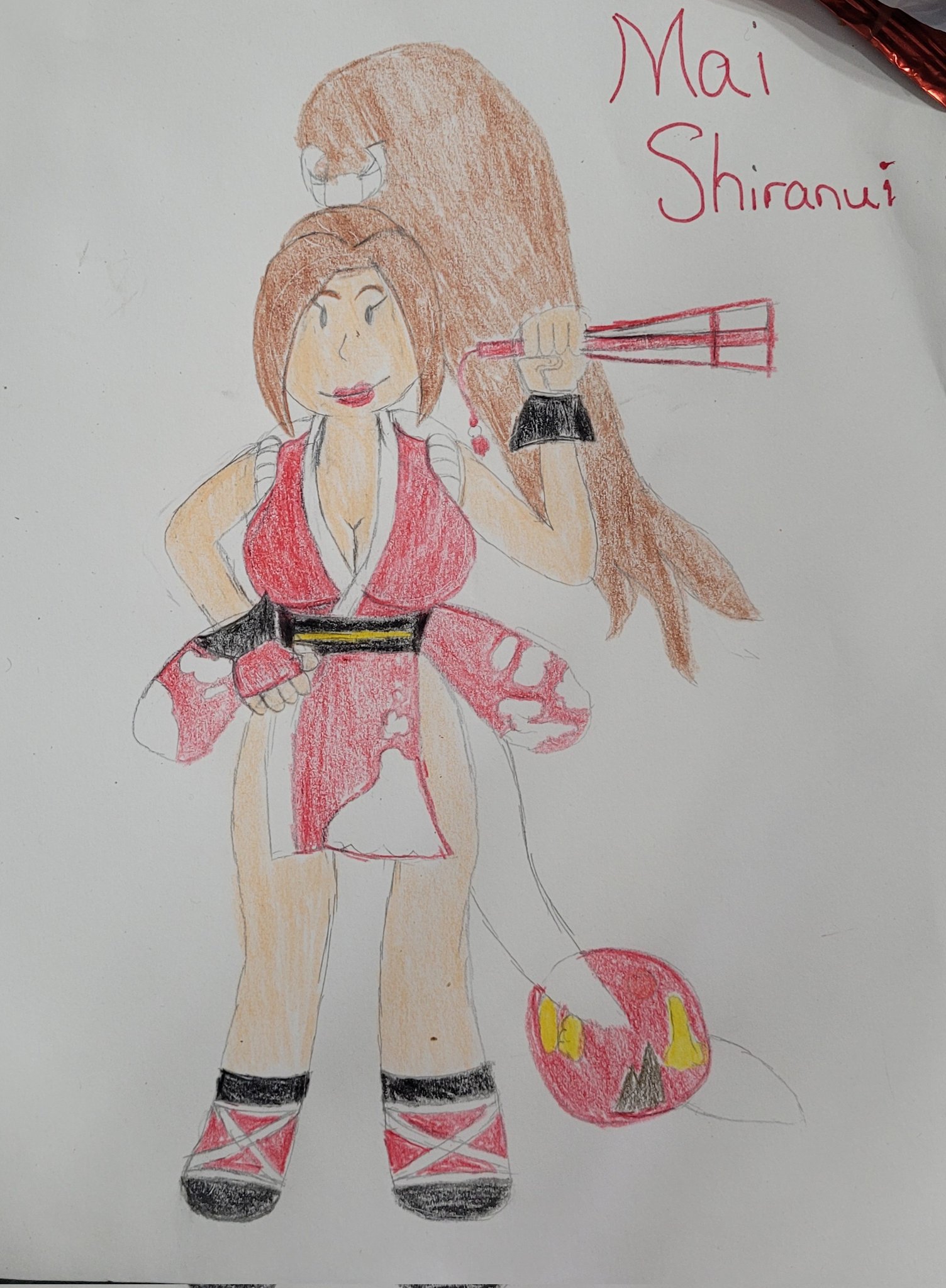 Celebrating The New Year w/ Mai Shiranui! Happy Birthday to the female mascot of SNK!  