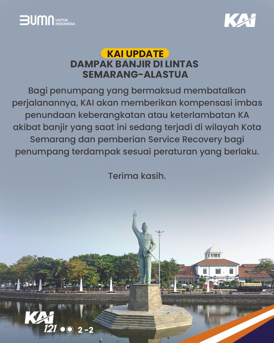 Kereta Api Indonesia tweet media