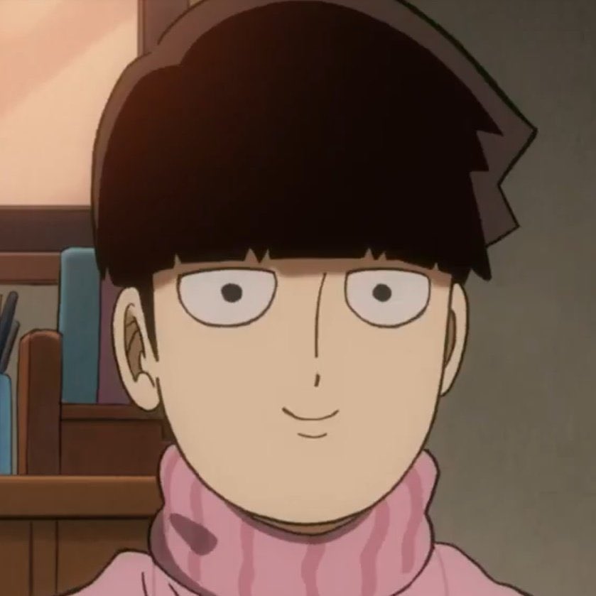 #mobpsycho100 first drawing of the year have this mop redraw!