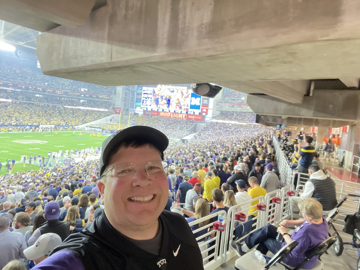 ClimerGuido's tweet image. That was the greatest sporting event I have attended. #TCUvsMICH #FiestaBowl #LABound #GoFrogs #FrogsBy90