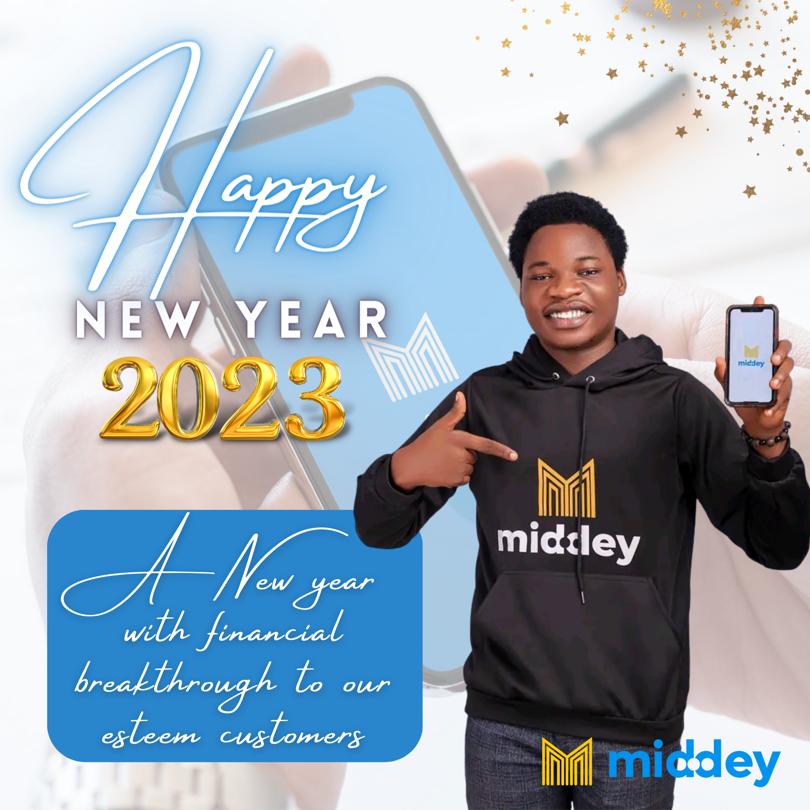 MiddeyHQ's tweet photo. Dear esteemed customer,
We wish to thank you for your partnership throughout 2022 and beyond.
We look forward to a mutually beneficial relationship with you.
Happy New Year and Welcome to 2023.
#HappyNewYear2023 #middey #HappyNewYear #fintech https://t.co/MCVDE3hTT0
