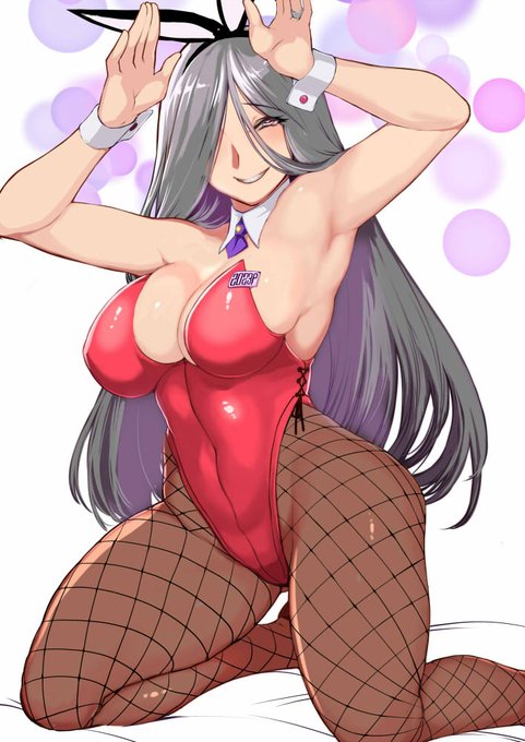 明けましてバニー人妻。今年はたくさん人妻兎を描いていきたいです。よろしくお願いします。 