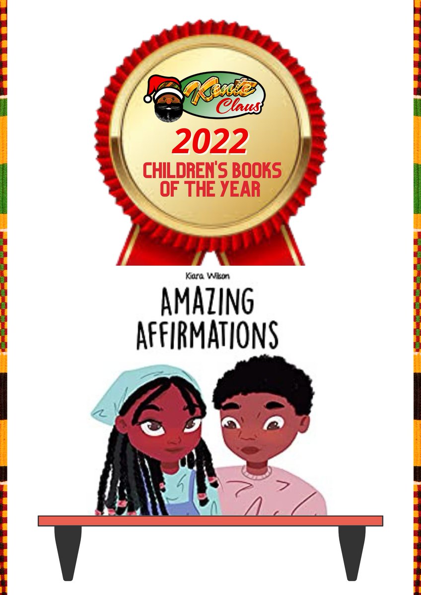 Kente Claus (@kenteclaus) on Twitter photo Day 6th of <a href="/kwanzaaweek/">Kwanzaa Week</a> is Kuumba, the Swahili word for Creativity. It's our new tradition to launch our '22 Children's Books of the year list on this day & the 12th is #AmazingAffirmations by Kiara Wilson Day 6th of <a href="/kwanzaaweek/">Kwanzaa Week</a> is Kuumba, the Swahili word for Creativity. It's our new tradition to launch our '22 Children's Books of the year list on this day & the 12th is #AmazingAffirmations by Kiara Wilson