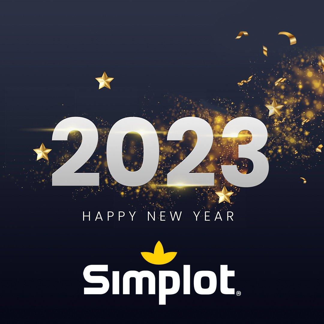 Happy New Year from all of us at Simplot! Here's to a great 2023!