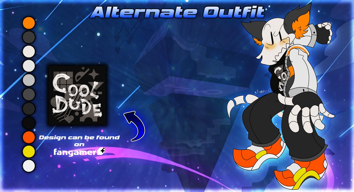 PorkNDogs's tweet photo. And the New Year's surprises don't end just yet!

For the new year, the new reference sheet for my OC is now complete with the look corresponding to all major platforms!! 

Check it out!!
#originalcharacter #oc #persona #fursona #furryart #art #referencesheet #Dog #porkndogs https://t.co/rgEVPKYYbG