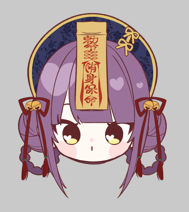 「purple hair talisman」 illustration images(Latest)