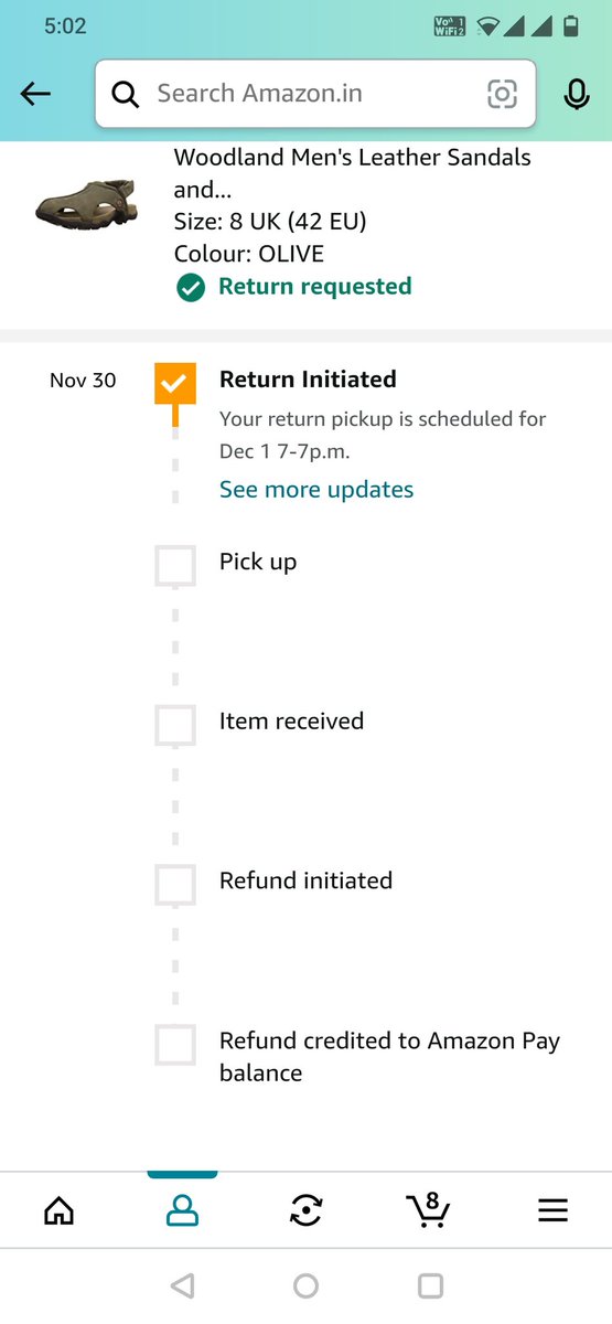 dr_ravikanth's tweet photo. @AmazonHelp One Month has been passed away my Return order has been picked up by Fraudulent Pickup person assigned by @amazon, but refund has not been credited to my Amazon pay balance inspite of Multiple Complaints raised by me,Sad to receive such response from @amazon https://t.co/cnUCKaTjWT