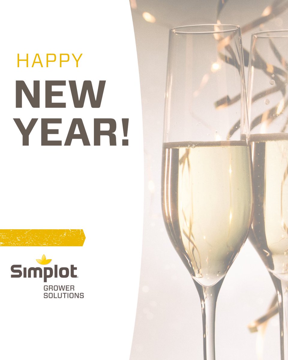 Simplot_SGS's tweet photo. Happy New Year! 🍾 Cheers to 2023!
.
#simplotgrowersolutions #sgs #innvictis #croplife #seedsolutions #agriculture #farmerlife #farmers #feedingtheworld #harvest #farming #tractors #legacy #livelihood #feedingamerica #rural #simplotsgs #cropadvisor #family #newyears https://t.co/akSwZRnUoe