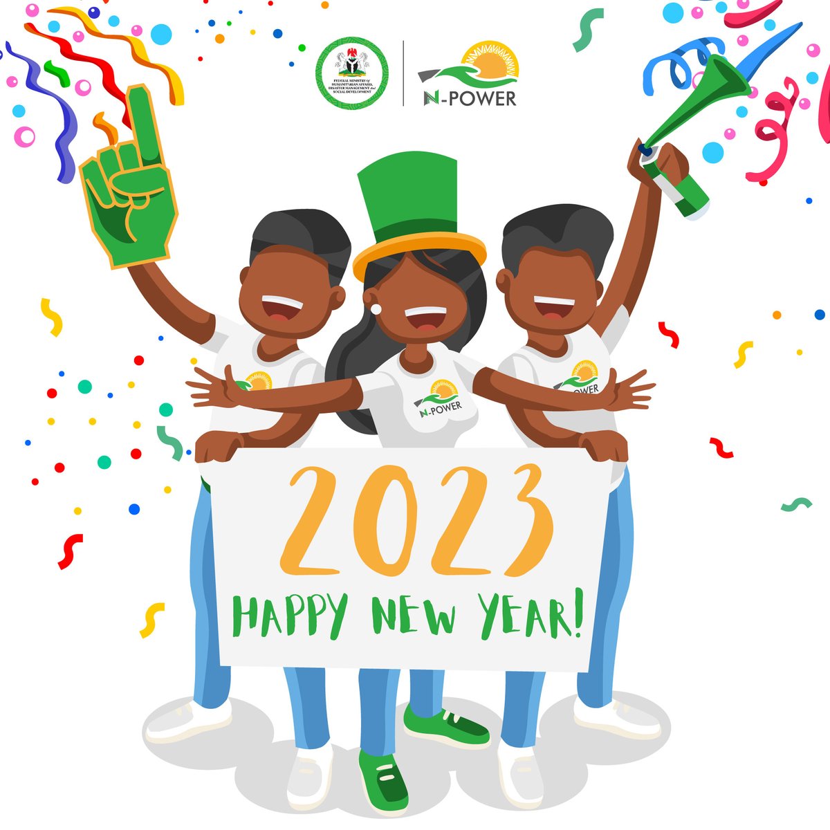 npower_ng's tweet photo. Wish you a prosperously N-Powered New Year!
#HappyNewYear2023
#npowered
#npower
#npowerng https://t.co/GRur7nPOol