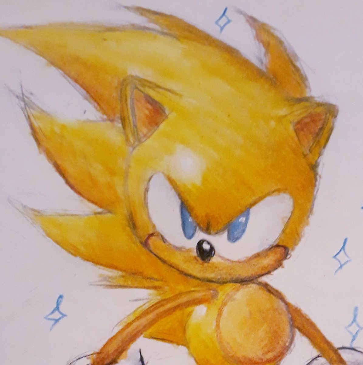 JUNIOONEONONE40's tweet photo. I like the blue eyes (2019 sketch) https://t.co/7x6IOaxQeS