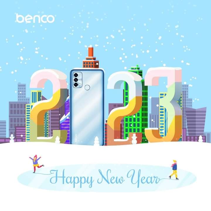 bencoMobileMG's tweet photo. Happy New Year 2023! #benco wishes you and your family a healthy, happy and prosperous new year. #bencoV90JustSoRight https://t.co/qu0E9oDPSp