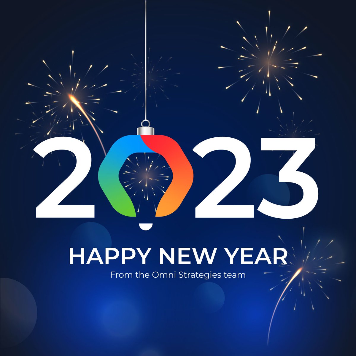 omnistrategies_'s tweet photo. Welcome to 2023! We are ready for all the possibilities with you. Happy new year.
#NewYear #2023 #HappyNewYear https://t.co/S8KF0SpBng