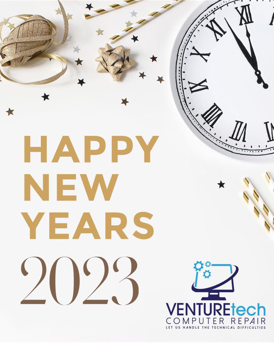 VENTUREtechUSA's tweet photo. Happy New Year’s from all of us at VENTUREtech Computer Repair’s private customers &amp; company clients!!!

#happynewyears2023 #venturetechcomputerrepair #IT #itsupport #newcomputersetup #companies #privatecustomers https://t.co/PwpASadSRK