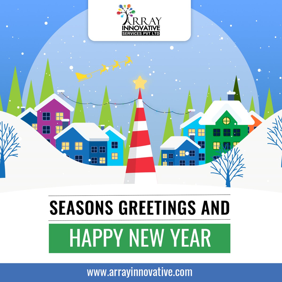 ArrayInnovative's tweet image. On behalf of the entire team, we wish you a very happy and prosperous new year. Thanks for all the support you have given us throughout.