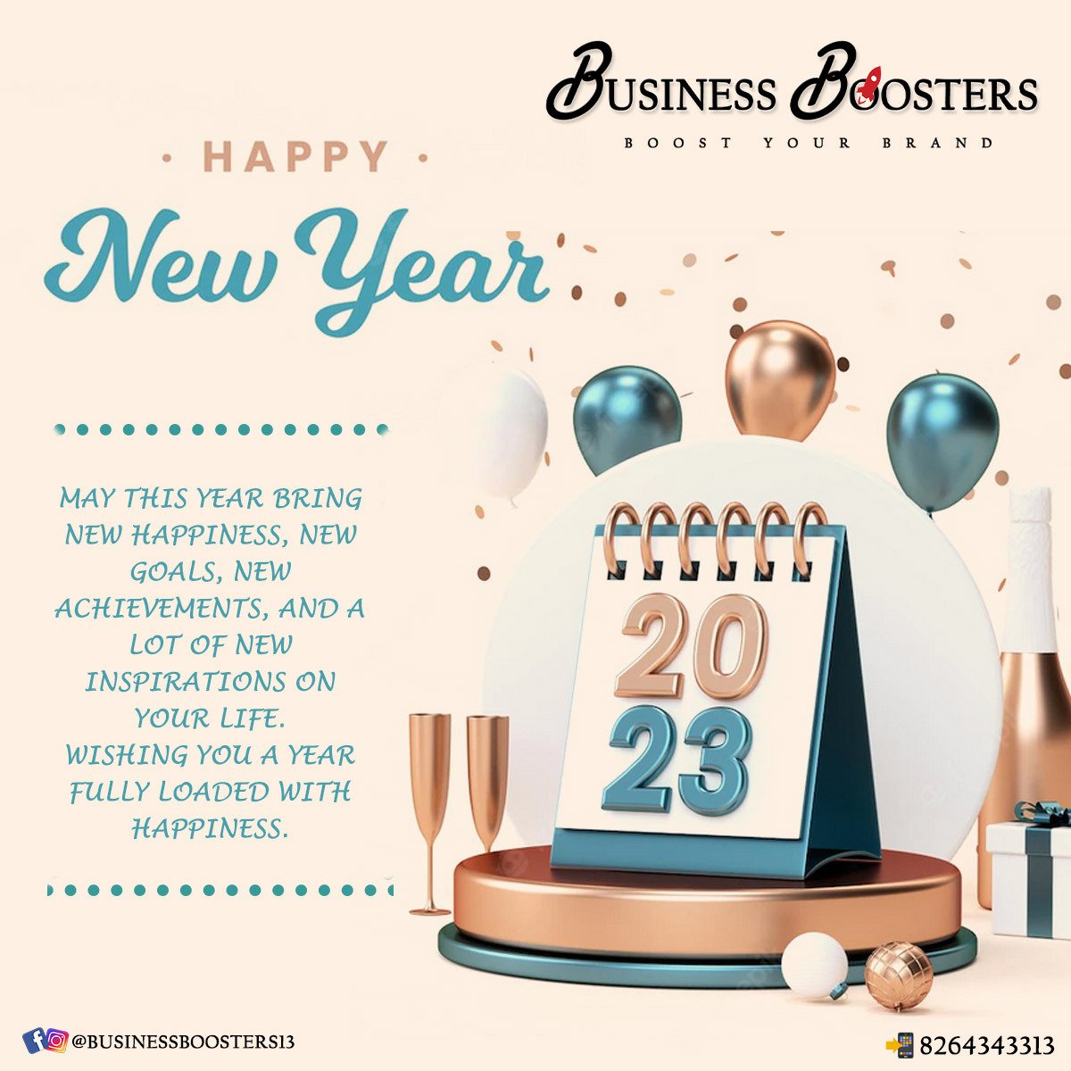 B_Boosters13's tweet photo. #HappyNewYear2023 #HappyNewYear #Welcome2023 https://t.co/kWstzZMlDh