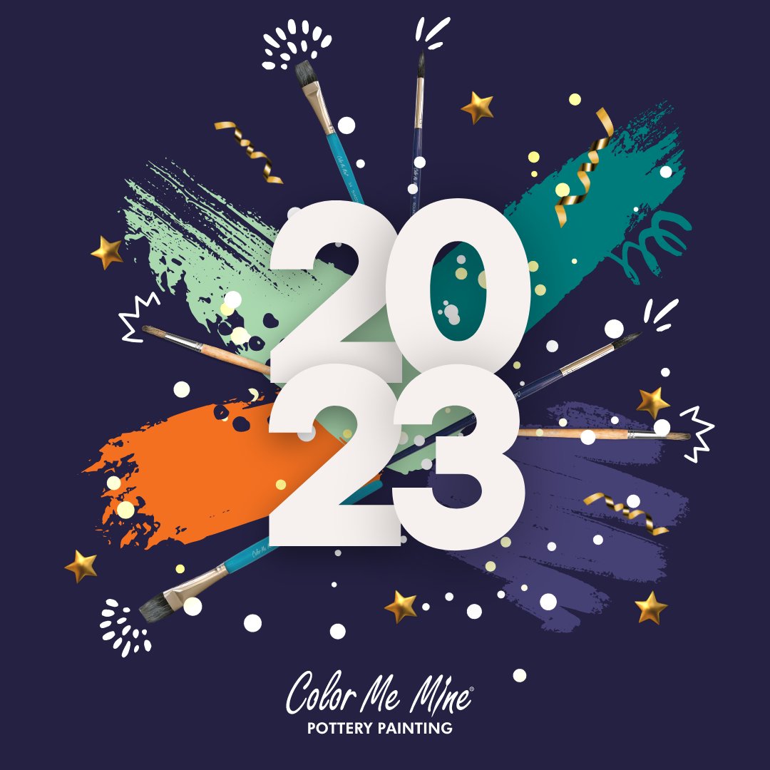 Say #Hello2023 🎆 We can't wait to see what you paint this year!

#happynewyear #colormemine #potterypainting #ceramics #pottery #localbusiness #do503 #pdx #hillsboro #familyfun