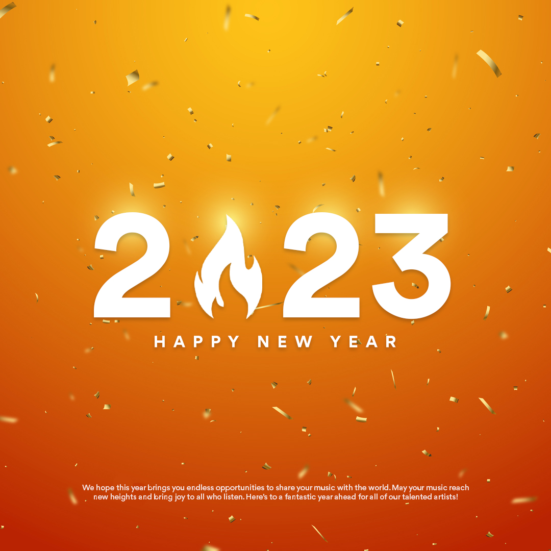 Happy New Year from Team <a href="/bonfirelk/">Bonfire Sri Lanka</a> 
We hope this year brings you endless opportunities to share your music with the world. May your music reach new heights and bring joy to all who listen. Here's to a fantastic year ahead for all of our talented artists!
#lka  #newyear2023