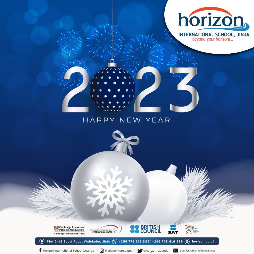 horizon_uganda's tweet photo. "New year is the glittering light to brighten the dream-lined pathway of the future." β Munia Khan. Happy new year 2023 from the #HISUCommunity.
#HappyNewYear #HappyNewYear2023 #ChooseHorizon | https://t.co/qbW09j4xiE https://t.co/4FAG6EtYUO
