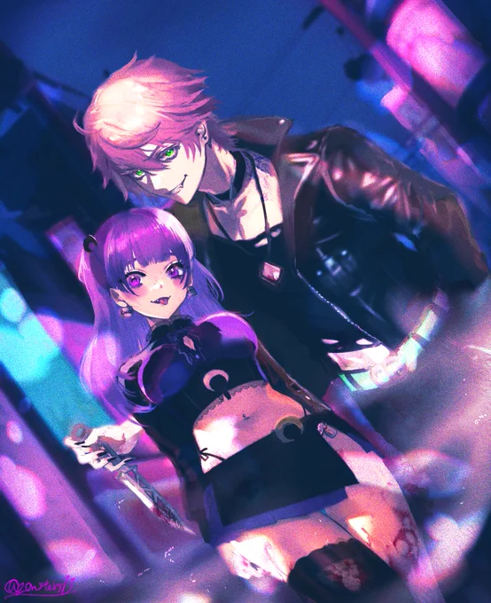 2023年宜しくお願いしますうさぎどし 記知くんと邪miちゃ #殺彼 