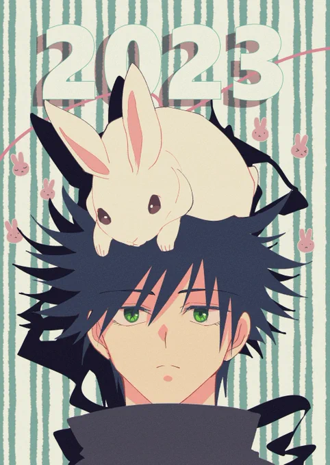 あけましておめでとうございます!今年もよろしくお願いします～ 今年はアニメで脱兎ちゃんが見れる…と思うので楽しみです 