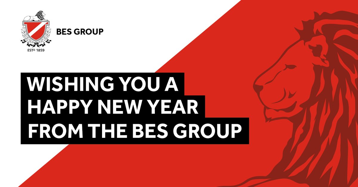 PCMSEng's tweet image. From the entire BES Group, we wish all of our customers, team, broker partners and friends a very healthy and happy new year!