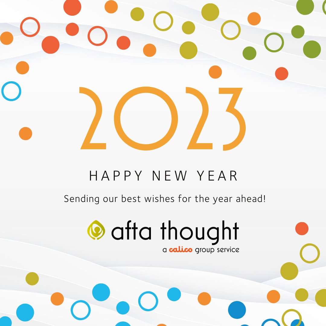 Happy New Year from every at Afta Thought