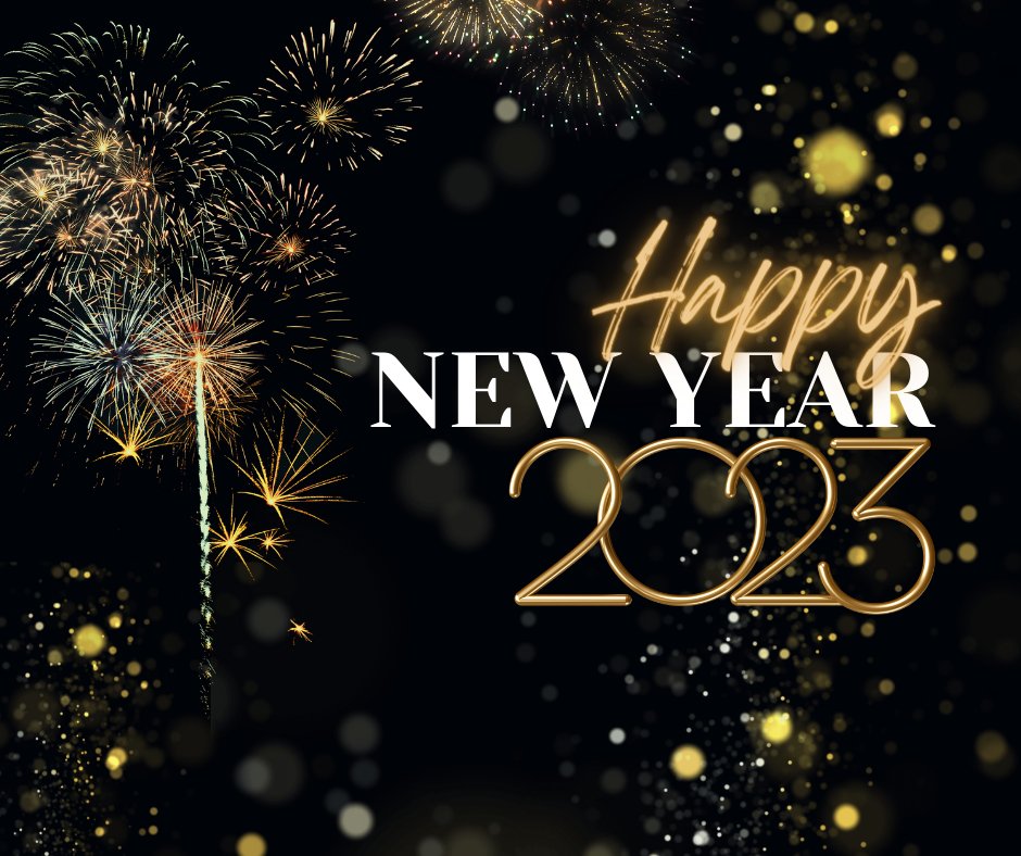 KLC would like to wish you all a happy and healthy New Year! #2023