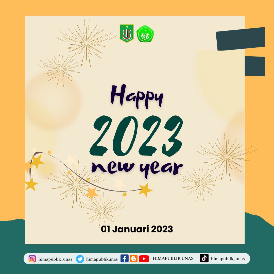 [1 Januari 2023]
Happy New Year 2023!
Meskipun kita tak bisa berjumpa, tangan pun tak bisa menjabat, ijinkan kami mengucapkan Selamat Tahun Baru. Semoga kita semua diberi kesehatan, kebahagiaan, dan kesejahteraan.