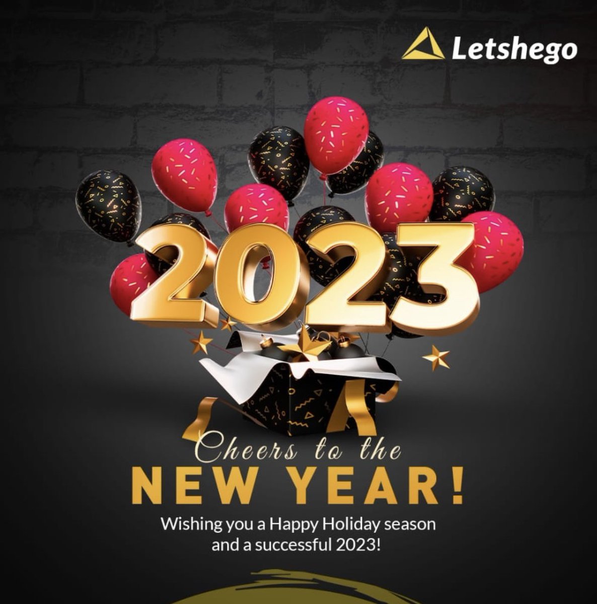 Wishing all our customers, employees, partners and communities a very Happy New Year ! 🎈 #improvinglives #2023Africa #Letshego