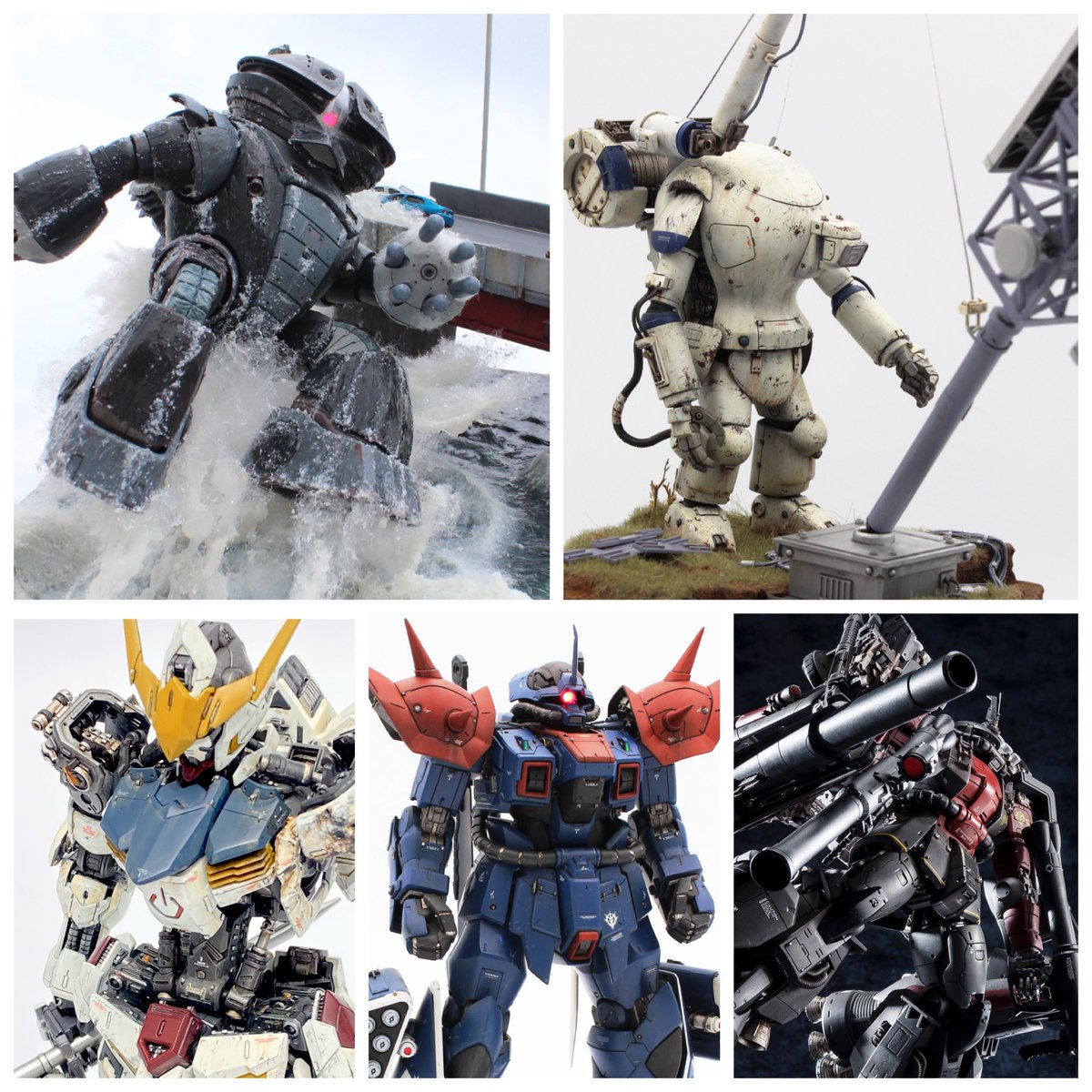 awaxy's tweet image. ガンプラ・ジオラマを中心に制作しています😊