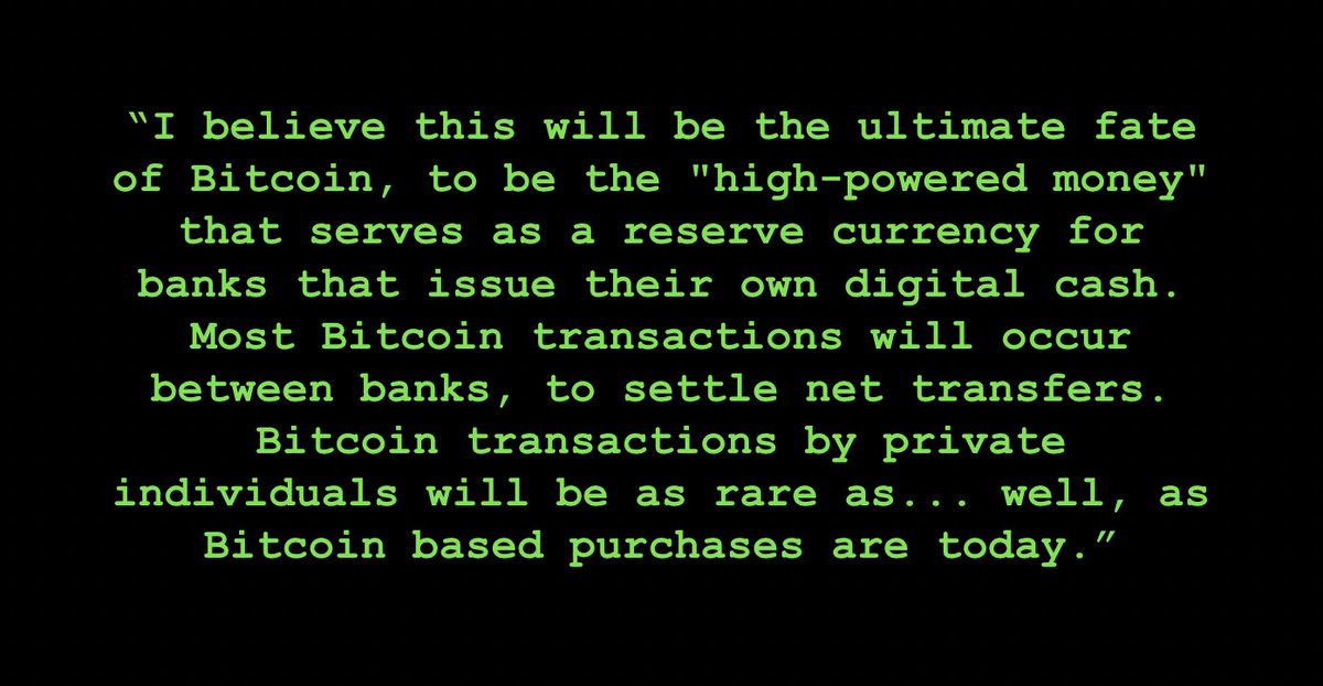 pete_rizzo_'s tweet image. ✨ Hal Finney predicting the future of #Bitcoin exactly 12 years ago