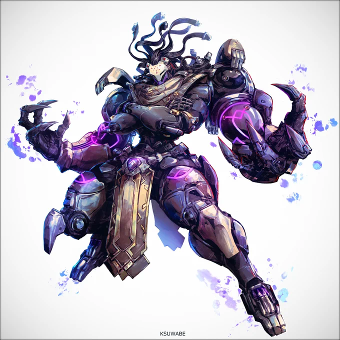 【告知】Blizzard Entertainment様の「オーバーウォッチ2:年賀状用イラスト」にて『ラマットラ』を描かせて頂きました! 