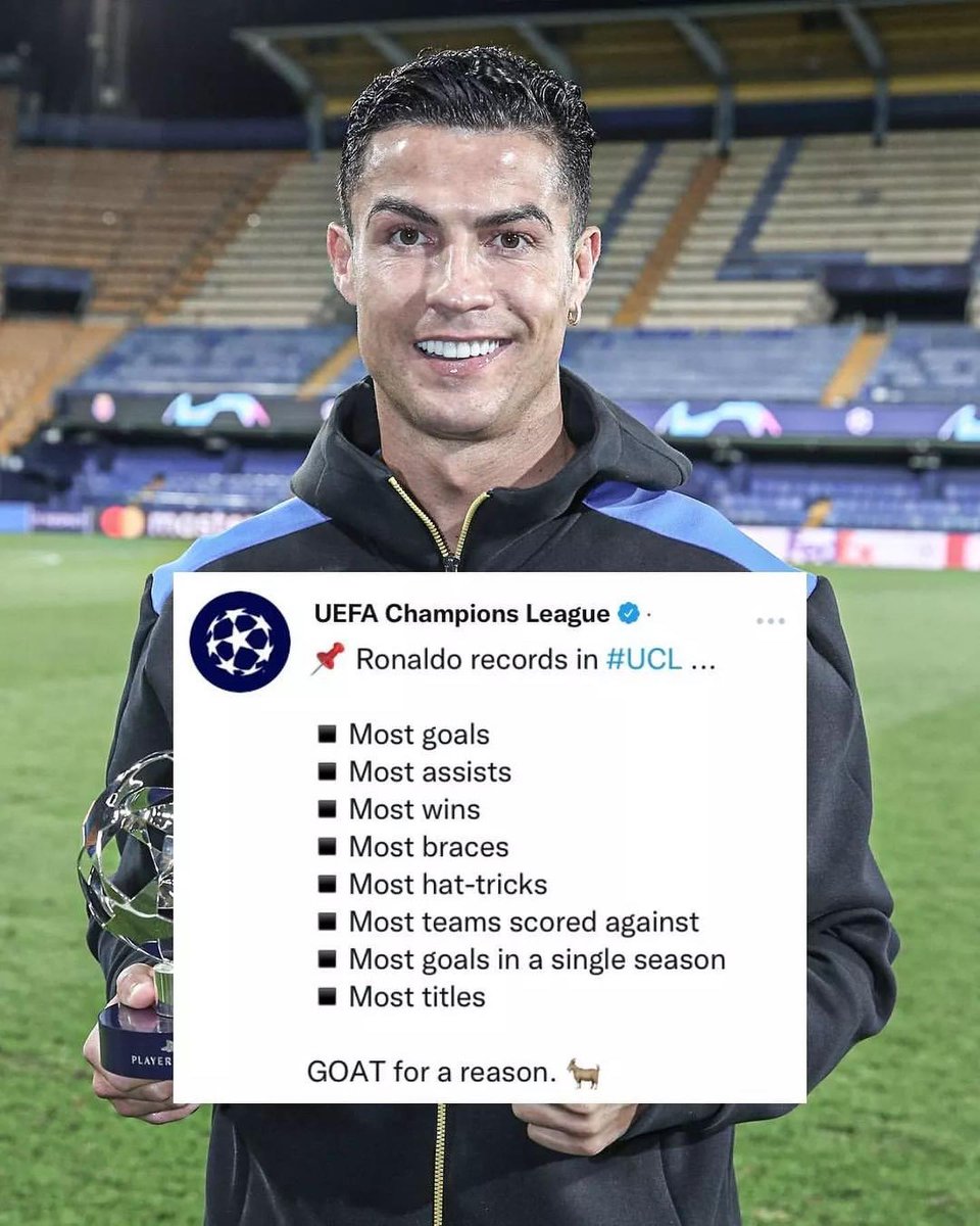 The Greatest player in the history of Champions League 🐐🔥