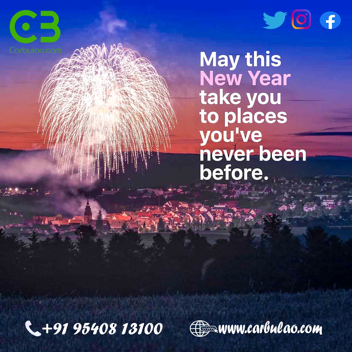 Happy New Year 2023😍

#happynewyear2023 #newyear #carbulao #carbulaoghumnejao #traveltime #trip #tourist #partytime #travelblog #taxibooking #taxiingurgaon #cab #cabforoutstation #cabbooking #cabservice #cabhire #travelreels