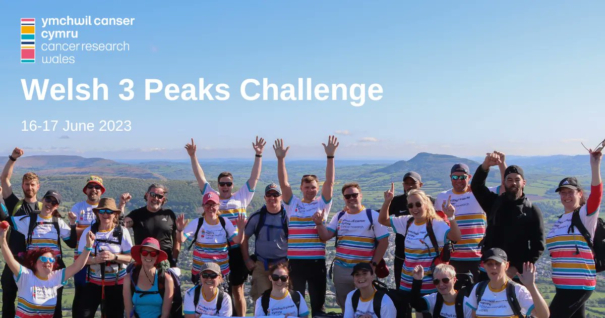 cancer_wales's tweet photo. New Year! New You? Have you got any exciting health and fitness goals for 2023? 

Why not put them to the test with our brand-new event – the Welsh 3 Peaks Challenge! ✨⛰️🥾🏴󠁧󠁢󠁷󠁬󠁳󠁿󠁧󠁢󠁷󠁬󠁳󠁿

Head to our website to find out more https://t.co/zyXXqV7l8W https://t.co/LAjKS7C60k