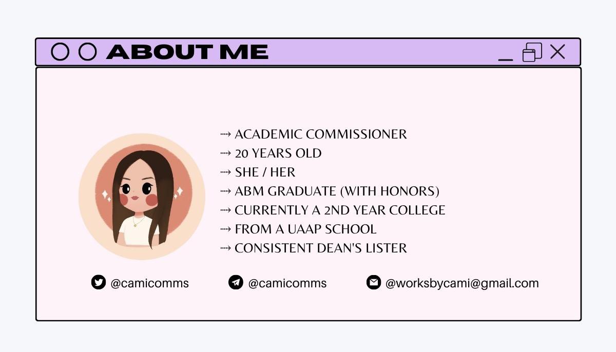 camicomms's tweet photo. ＊*•̩̩͙✩•̩̩͙*˚ Welcome to camicomms! 

do you need help? I am willing to assist you in managing your workloads. feel free to check and read my commsheet below for more information and slide to my dms.

➪ Proofs and Feedbacks: #commsbycami https://t.co/4QK2Bhx870