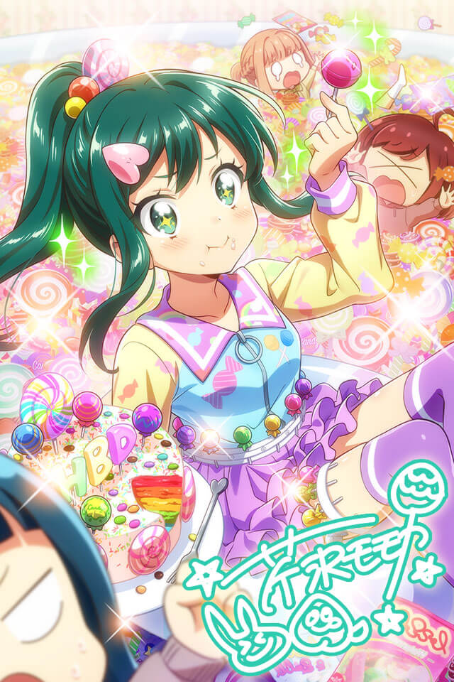 t7s_Abyss's tweet photo. 【Tokyo 7th シスターズ】BDレアカード　モモカ　BIRTHDAY GETしたよ！皆も遊んでね♪→https://t.co/b6p4tjxHfU 【プレイヤーID】EEHTJgk #t7s #ナナシス https://t.co/OTpH7irpj3