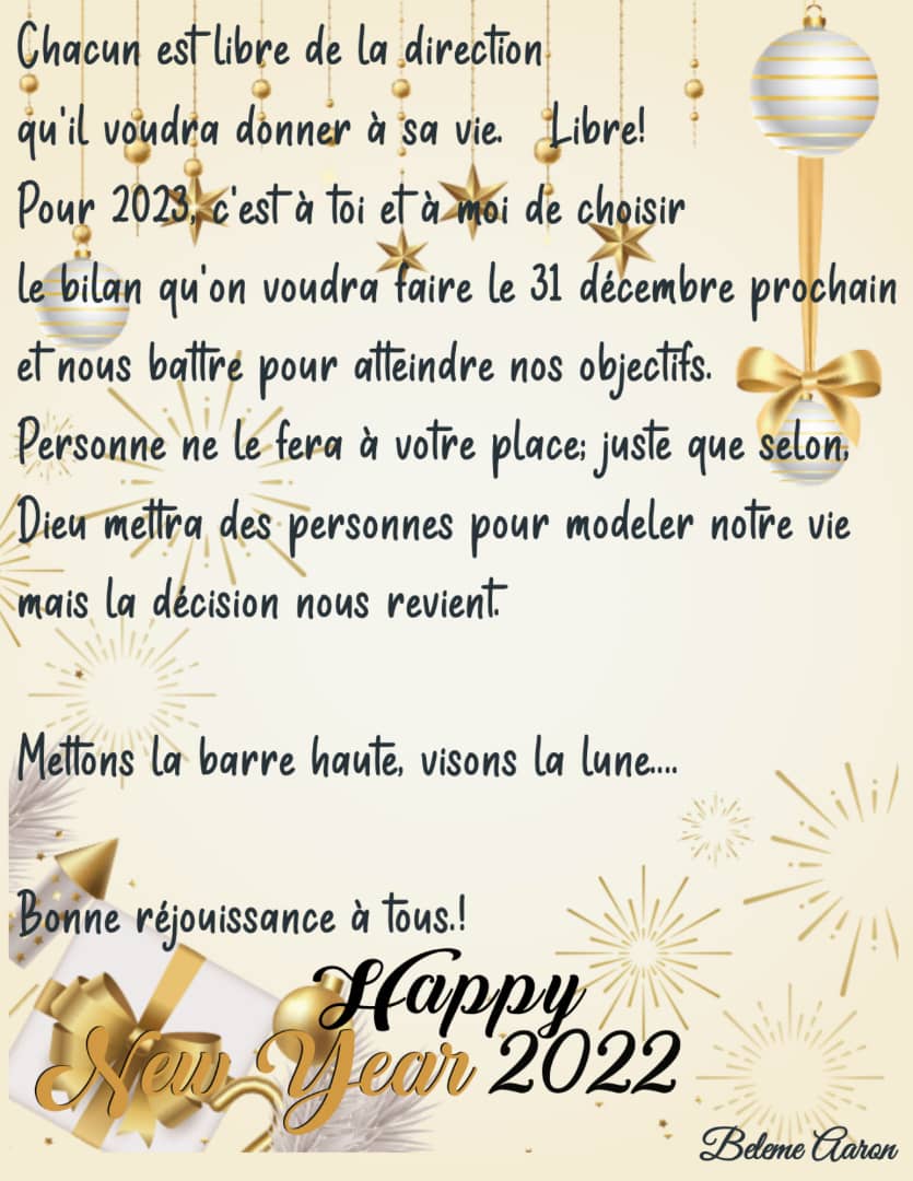 BelemeA's tweet photo. #NouvelAn2023 https://t.co/8z1Xfzo2j1
