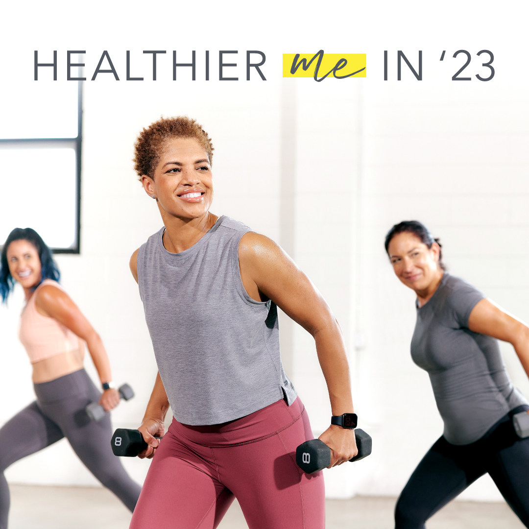 jazzercise's tweet photo. Your fresh start is here ✨ Bring your best self into 2023!

Each time you join us on the dance floor or tune in for a workout, you’re prioritizing feeling your best. Tell us your #1 goal for 2023 in the comments. 

#jazzercise #newyearglow #letsdothis https://t.co/S8z4Z7nlqM