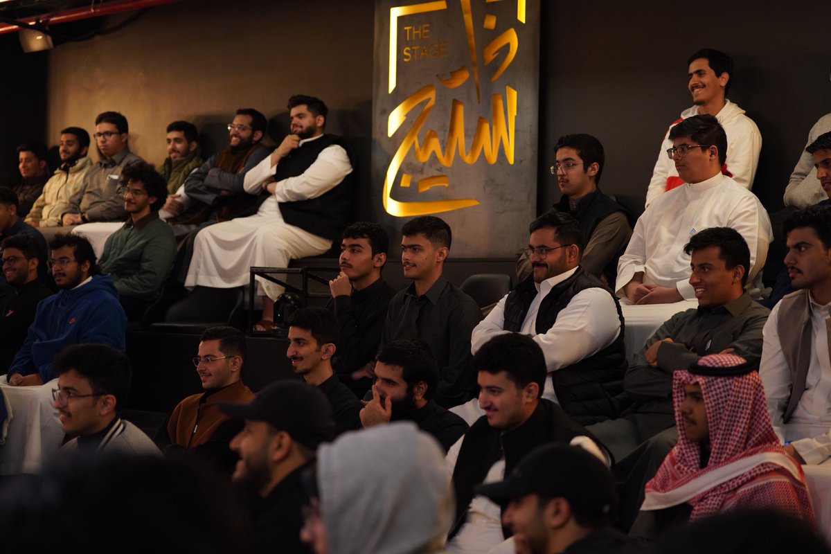 بالأمس كان حسنُ ختامٍ للعام، ولعله يكونُ بدايةً لشغف الحاضرين وطموحهم، استضفنا أحد أكثر النماذج الشبابية تأثيرنا في ساحةِ مجالنا.رحلةٌ مكتظةٌ بالتحديات والأمال وحصادها نتائجٌ وتحقيق.

شكرًا <a href="/SultanKme/">🇸🇦 سلطان عبدالمجيد الخيّال</a>على روايتك الملهمة، و <a href="/thestage_sa/">ذا ستيج | The Stage</a>على دوام احتوائنا. وكل الشكر لسندنا<a href="/UNICODE_sa/">UNICODE</a>