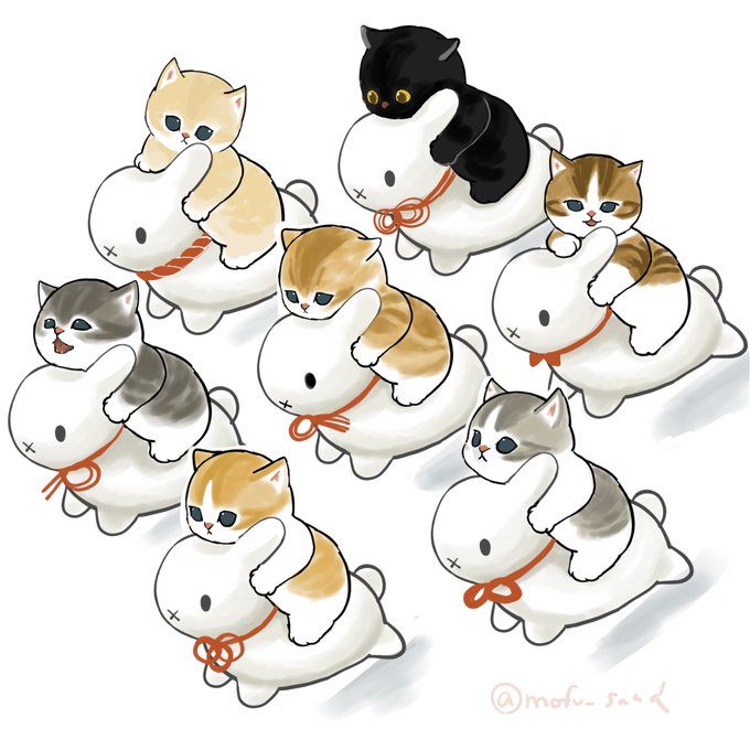 「猫口 白い猫」のTwitter画像/イラスト(新着)｜4ページ目