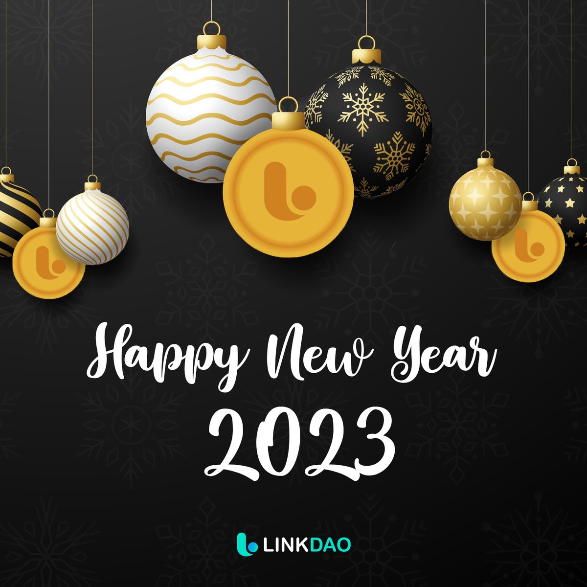 LinkdaoN's tweet photo. #LinkDao, we wish you a Happy New Year!

🥂 May it be filled with new opportunities and good fortunes.

#BSC #Binance #NewYear2023 #Crypto #Staking https://t.co/CQXCbzSOmQ