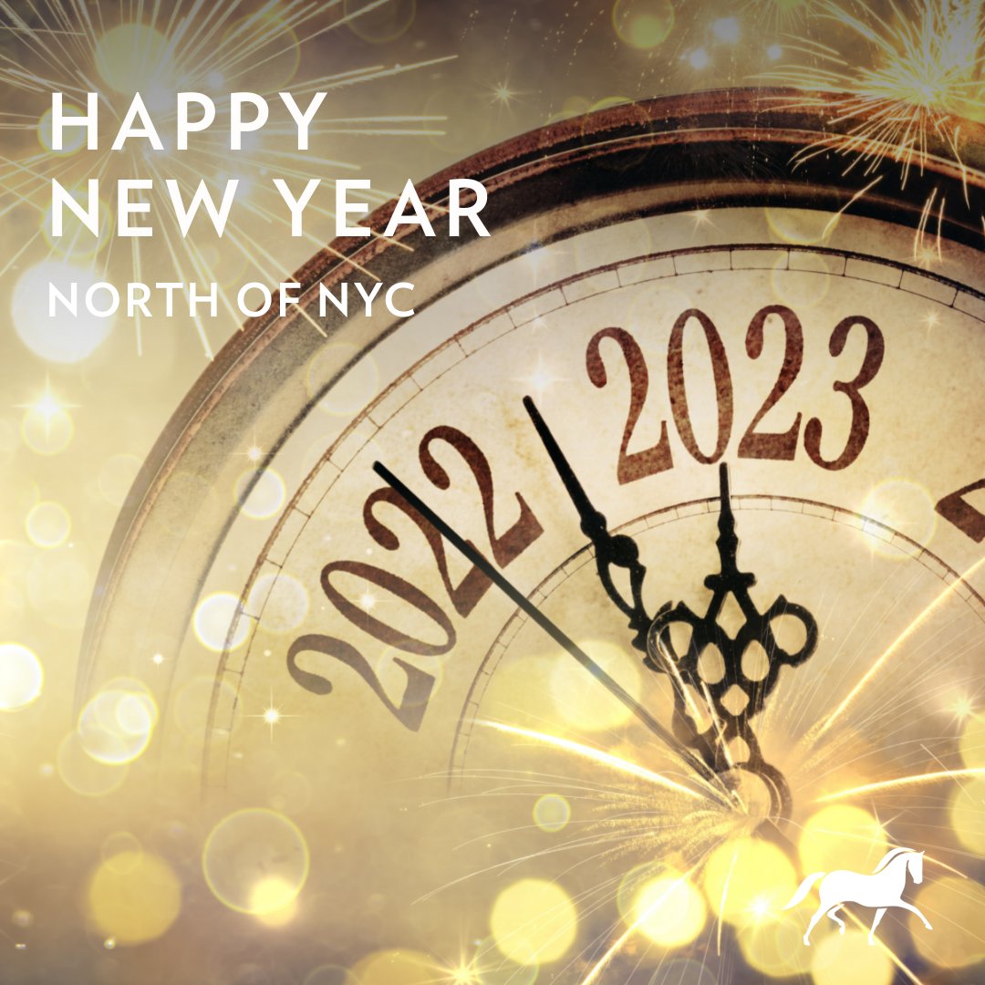 Wishing you a happy and healthy New Year #NorthofNYC.