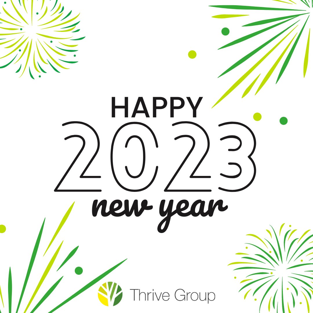 Happy New Year! Wishing you and your families all the best in 2023. 💚🎉