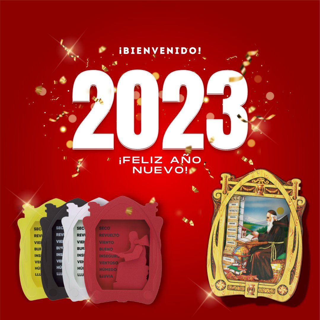 Os deseamos a todos un #Feliz2023 y las mejores prediciones de #eltiempo del #higrómetro #frailedeltiempo 🤗☀️🌥️🌧️